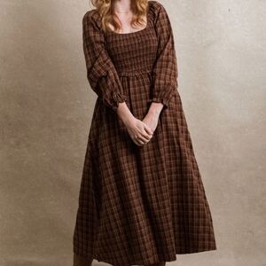 *NOT FOR SALE*ISO Neuflora Gianna Dress Sz Large In Plum Plaid